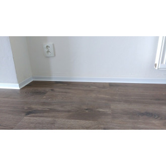 Soklová lišta PVC bílá, délka 250 cm, výška 4 cm, SKPVCBI