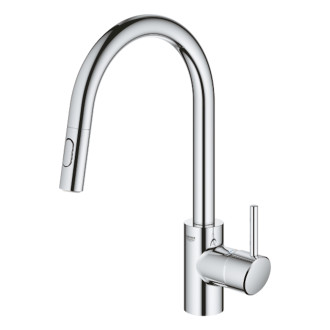 Dřezová baterie Grohe Concetto New s vytahovací sprškou chrom 31483002