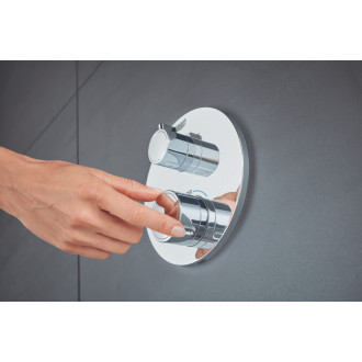 Termostat Grohe Grohtherm bez podomítkového tělesa chrom 24076000