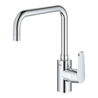 Dřezová baterie Grohe Eurodisc s otočným raménkem chrom 32259003