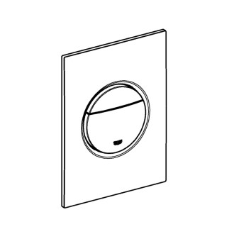 Ovládací tlačítko Grohe Nova Cosmopolitan S plast Hard Graphite 37601A00