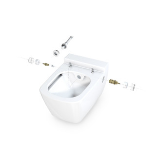 TECEone WC s bidetem závěsné 9.700.200