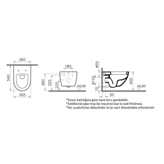 Cenově zvýhodněný závěsný WC set Grohe  + WC Vitra Sento KMPLGVMB38528