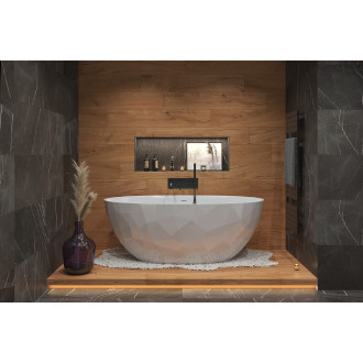 Vanová baterie Paffoni Light včetně podomítkového tělesa černý mat LIG001NO