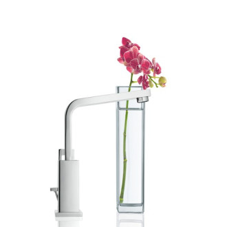 Vysoká umyvadlová baterie Grohe Eurocube s výpustí chrom 2313500E