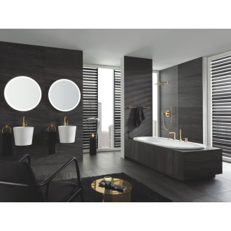 Vysoká umyvadlová baterie Grohe Essence New s otočným raménkem Brushed Cool Sunrise 32628GN1