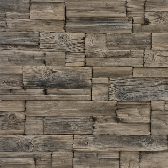 Obklad Vaspo Decorstone dub hnědá 10,8x40 cm reliéfní V54201