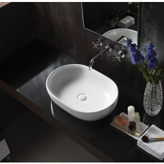 Vallone umyvadlo na desku 59x41x14cm VA594114