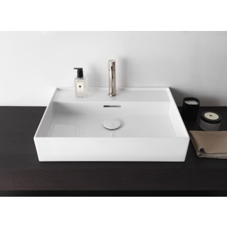 Umyvadlo Laufen Kartell By Laufen 60x46 cm otvor pro baterii uprostřed H8163330001041