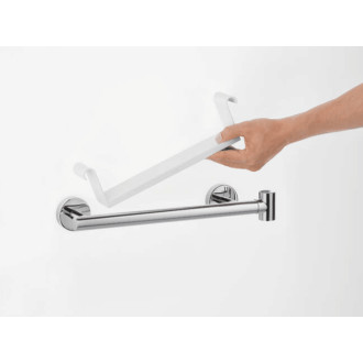 Madlo Hansgrohe Unica s držákem bílá/chrom 26328400