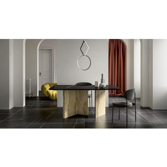 Dlažba Graniti Fiandre Maximum Marmi sahara noir 150x75 cm mat MMH556715