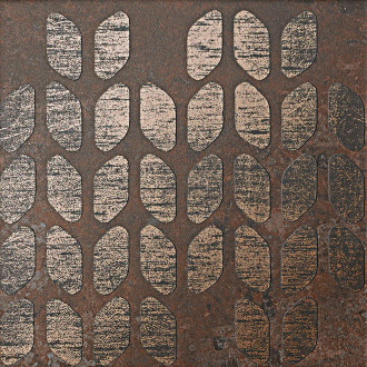 Dekor Cir Metallo ruggine Lamiera 25x25 cm mat 1062874
