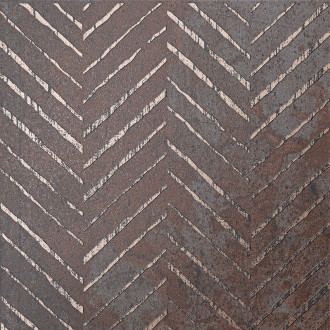 Dekor Cir Metallo ruggine Lamiera 25x25 cm mat 1062874