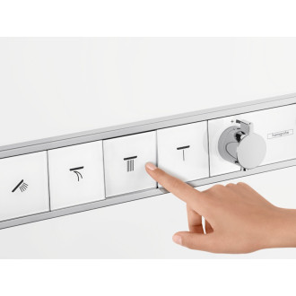 Sprchová baterie Hansgrohe Rainselect bez podomítkového tělesa bílá/chrom 15357400