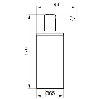 Dávkovač mýdla Keuco Plan chrom 14952010100