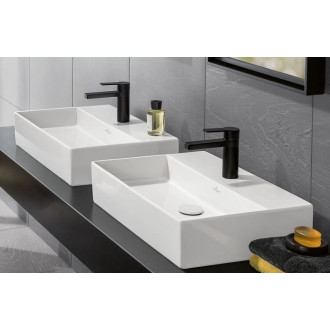 Umyvadlo na desku Villeroy & Boch Memento 2.0 60x42 cm s otvorem pro baterii alpská bílá 4A076001