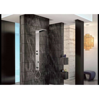 Sprchový panel Paffoni s termostatickou baterií chrom ZCOL682CR