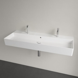 Dvojumyvadlo Villeroy & Boch Memento 120x42 cm dva otvory pro baterii 4A22CK01