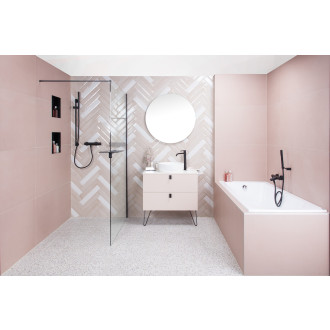 Obklad Del Conca Frammenti bianco 7,5x40 cm lesk 74FR10