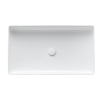 Umyvadlo na desku Laufen Living City 60x34 cm bez otvoru pro baterii, bez přepadu H8114344001121