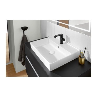 Villeroy Boch Collar: umyvadlo, obdélníkové 600x470mm s přepadem, bílá Alpin, 4A336001