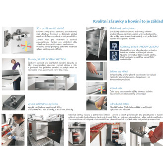 Kuchyňská skříňka Naturel Sente24 na myčku 45 cm dub sierra 405.GSBD45I