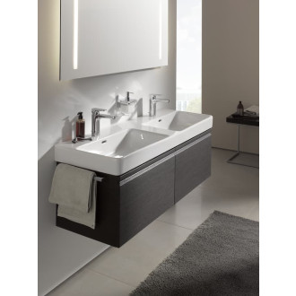 Koupelnová skříňka pod umyvadlo Laufen Pro S 125,8x39,2x45 cm grafit H4835720964801