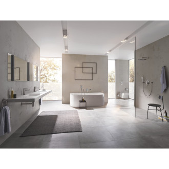 Grohe Nova Cosmopolitan S Ovládací tlačítko splachování, kartáčovaný Hard Graphite 37601AL0