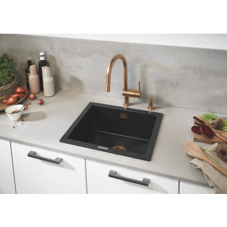 Dávkovač mýdla Grohe Brushed Warm Sunset 40535DL0