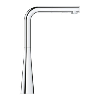 Dřezová baterie Grohe Zedra s vytahovací sprškou, 2 proudy chrom 32553002