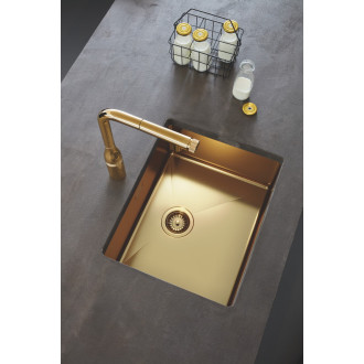 Dřezová baterie Grohe Essence SmartControl s otočným raménkem Cool Sunrise 31615GL0