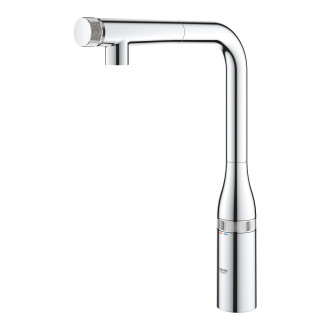 Dřezová baterie Grohe Essence SmartControl s otočným raménkem chrom 31615000