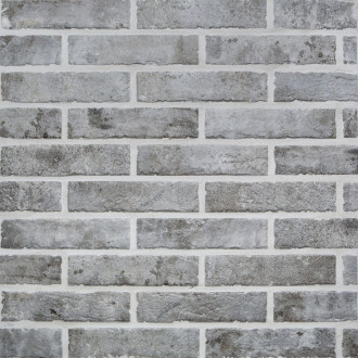 Dlažba Fineza Brick Europe grey 6x25 cm mat BRICKEU6GR