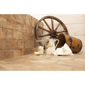 Dlažba Fineza Brick America old 10x20 cm mat BRICKAM12OL