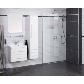 Obklad Fineza Cube Way white 25x75 cm lesk CUBEWAYWH