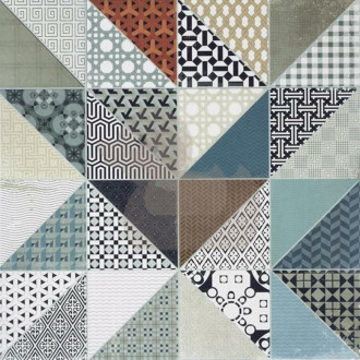 Dekor Rako Deco mix barev 60x60 cm mat DAK63659.1