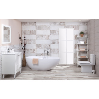 Dekor Peronda Provence gris Noah 25x75 cm mat DPROVENCEN