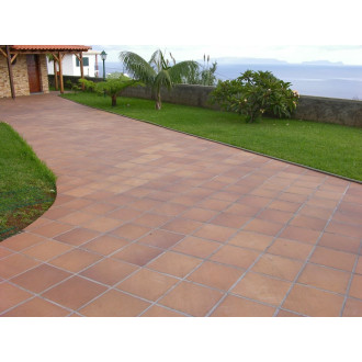 Dlažba Gresan Albarracin cihlová 33x33 cm mat GRA3333