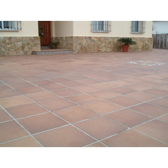 Dlažba Gresan Natural hnědá 25x25 cm mat GRN2525