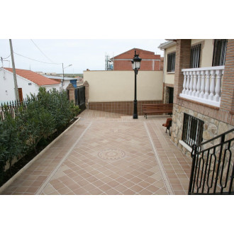 Dlažba Gresan Natural hnědá 25x25 cm mat GRN2525