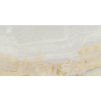 Dlažba Graniti Fiandre Marmi Maximum Gold Onyx 37,5x75 cm leštěná MML25673