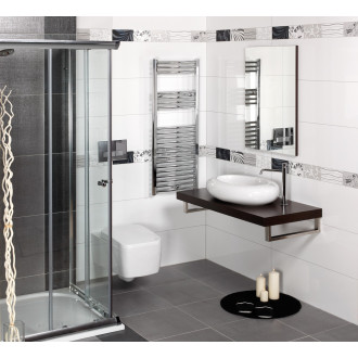 Obklad Fineza White collection bílá 30x60 cm lesk WHITE4000