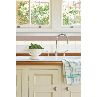Obklad Fineza Fazzeto white 10x20 cm lesk MET01