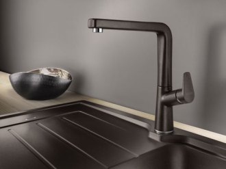 Blanco AVONA Silgranit look aluminium
