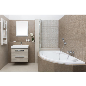 Dekor Realonda Stonehenge moka 40x120 cm reliéfní STH412DMO