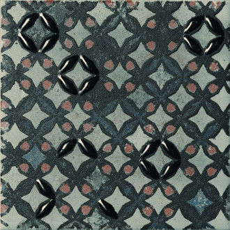 Dekor Cir Miami mix barev 20x20 cm mat 1064146