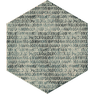 Dekor Cir Miami blue hexagon florida 24x27,7 cm mat 1064138