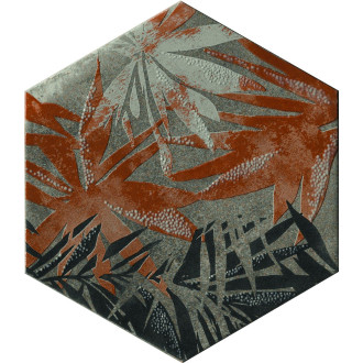 Dekor Cir Miami grey hexagon florida 24x27,7 cm mat 1064137
