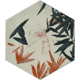 Dekor Cir Miami grey hexagon florida 24x27,7 cm mat 1064137