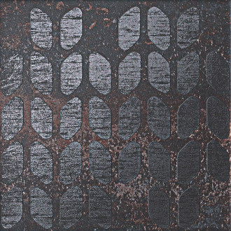 Dekor Cir Metallo nero lamiera 25x25 cm mat 1062873